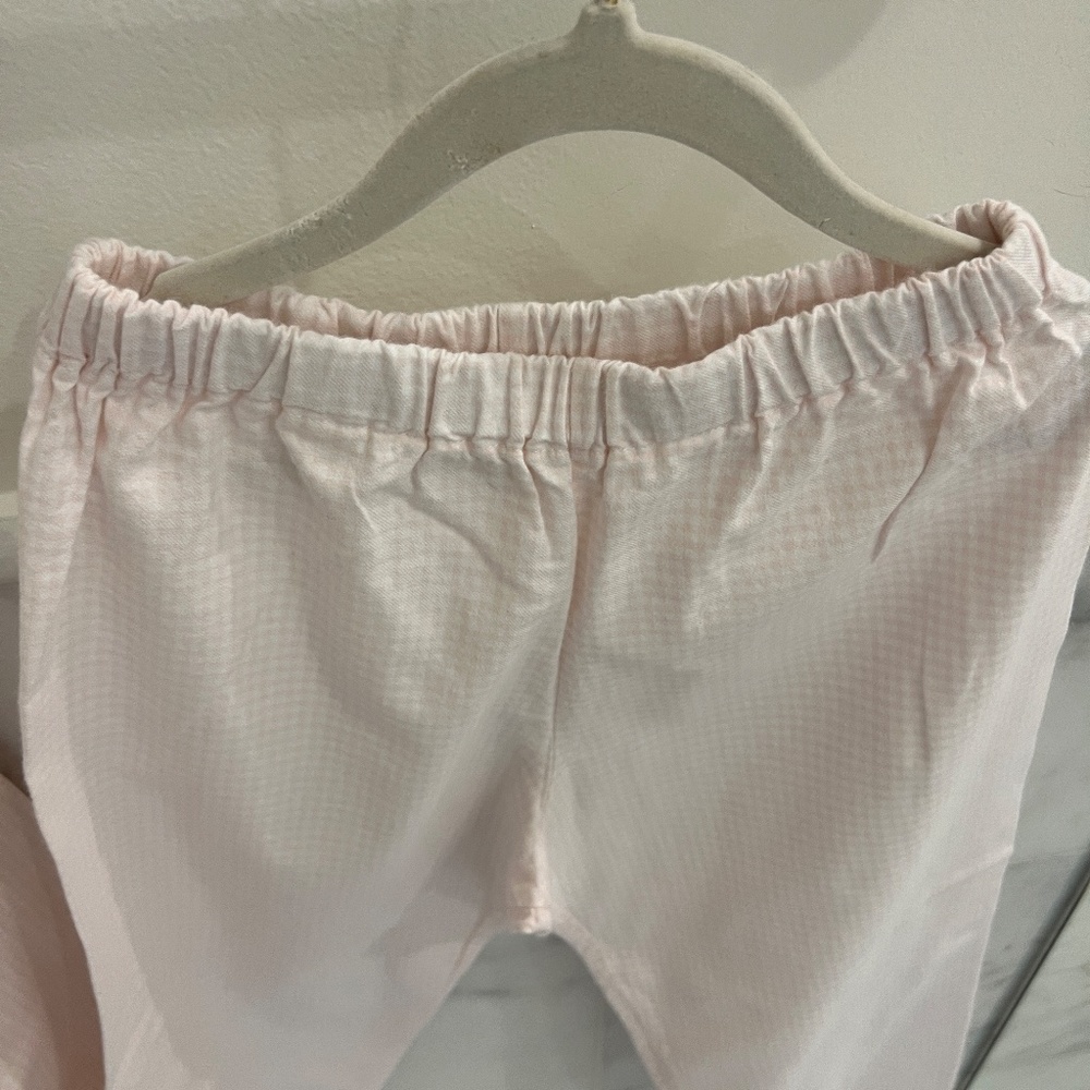 Pukatuka Pajama Set Size 8 100% Cotton Eyelet collar with detail pockets - Picture 7 of 8